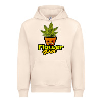 Sandshell flower pot funny weed Urban Hoodie - artisFamous