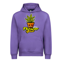 Tulip flower pot funny weed Urban Hoodie - artisFamous