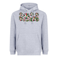 Heather Grey mexican flag sunflower Heavyweight Hoodie - JahusDesignShop