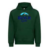 Forest Green Vintage Busch Light Busch Latte Urban Hoodie - artisFamous