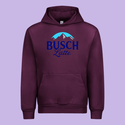 Vintage Busch Light Busch Latte Urban Hoodie Designed By Artisfamous