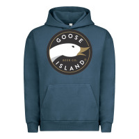 Pigment Midnight Navy Goose Island  Beer Urban Hoodie - artisFamous