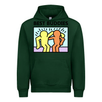 Forest Green best buddies Urban Hoodie - artisFamous