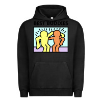 Pigment Black best buddies Urban Hoodie - artisFamous