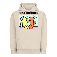 Pigment French Oak best buddies Urban Hoodie - artisFamous