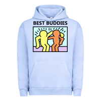Pigment Grape Ice best buddies Urban Hoodie - artisFamous