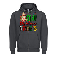 Smoke oh Christmas tree's ado Zipper Hoodie - AdoDesignShop