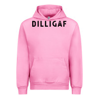 Fuchsia Pink dilligaf do i look like  sarcastic humor Urban Hoodie - artisFamous