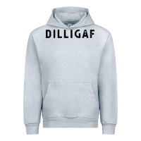 Heather Grey dilligaf do i look like  sarcastic humor Urban Hoodie - artisFamous