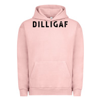 Pigment Salmon dilligaf do i look like  sarcastic humor Urban Hoodie - artisFamous