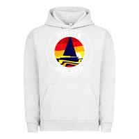 Pigment Lunar Rock dingle ireland vintage sailboat 70s retro sunset Urban Hoodie - artisFamous