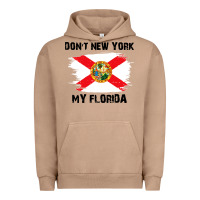 Pigment Burro don't new york my florida t shirt flag Urban Hoodie - artisFamous