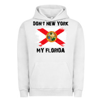Pigment Lunar Rock don't new york my florida t shirt flag Urban Hoodie - artisFamous