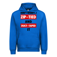 Cobalt don't worry i zip tied and duct taped it Urban Hoodie - artisFamous