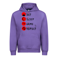 Tulip eat sleep anime repeat japanese Urban Hoodie - artisFamous