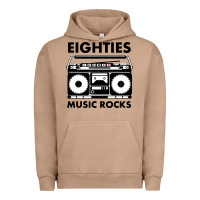 Pigment Burro eighties music rocks Urban Hoodie - artisFamous