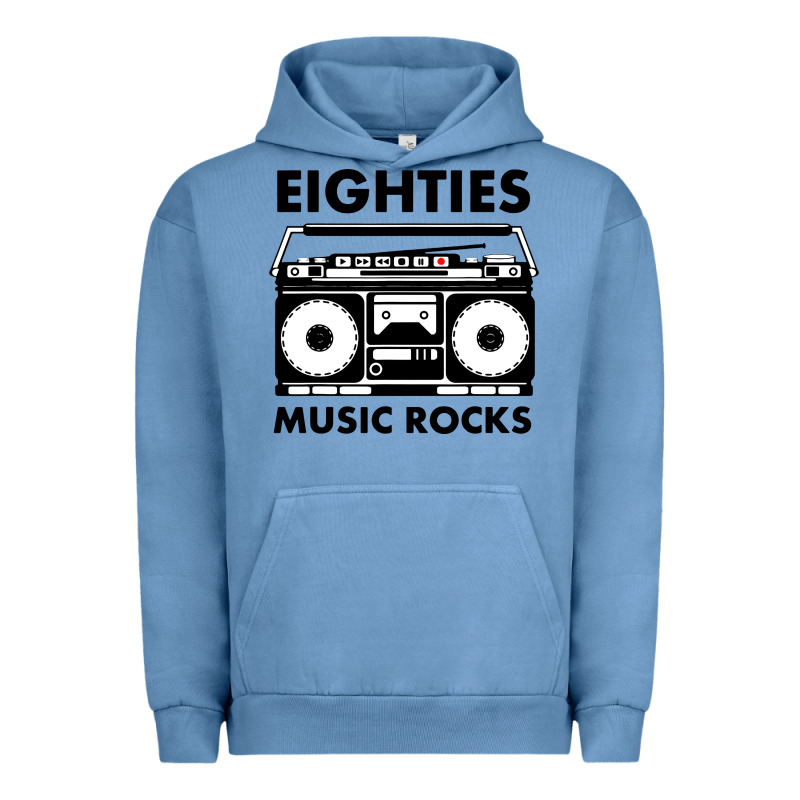 Eighties Music Rocks Urban Hoodie by artisFamous | Teevron