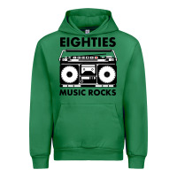 Emerald eighties music rocks Urban Hoodie - artisFamous