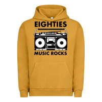 Pigment Peanut Butter eighties music rocks Urban Hoodie - artisFamous