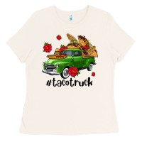 Bone tacotruck olivia Ladies Tee - OliviaCreatesArt