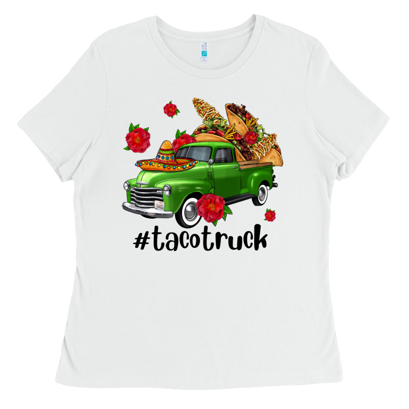 Tacotruck Olivia Ladies Tee by OliviaCreatesArt | Teevron