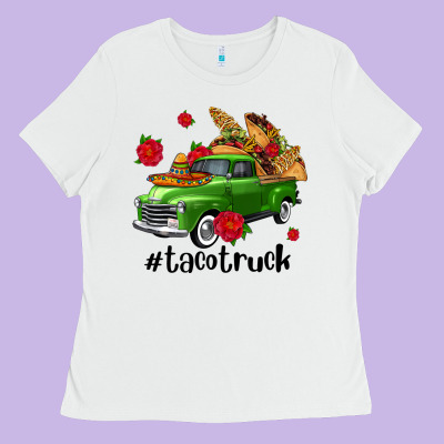 Tacotruck Olivia Ladies Tee Designed By Oliviacreatesart