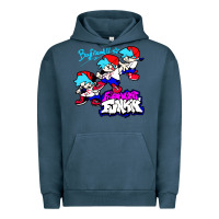Pigment Midnight Navy friday night funkin boyfriend Urban Hoodie - artisFamous