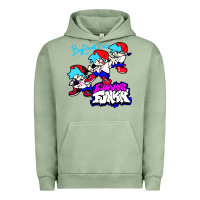 Pigment Oil Green friday night funkin boyfriend Urban Hoodie - artisFamous