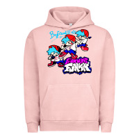 Pigment Salmon friday night funkin boyfriend Urban Hoodie - artisFamous