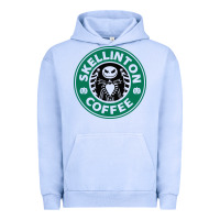 Pigment Grape Ice skeleton coffee halloween Urban Hoodie - artisFamous