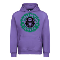 Tulip skeleton coffee halloween Urban Hoodie - artisFamous