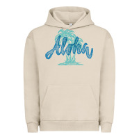 Pigment French Oak hawaii aloha art Urban Hoodie - artisFamous
