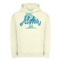 Pigment Pistachio hawaii aloha art Urban Hoodie - artisFamous