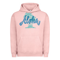 Pigment Salmon hawaii aloha art Urban Hoodie - artisFamous