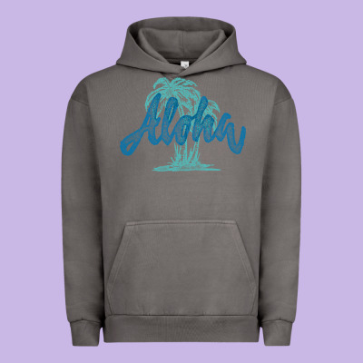 Hawaii Aloha Art Urban Hoodie Designed By Artisfamous