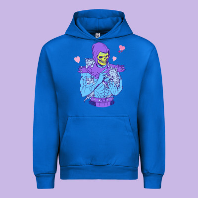 Skeletor's Cat Urban Hoodie Designed By Artisfamous