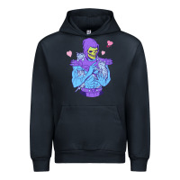 Navy skeletor's cat Urban Hoodie - artisFamous