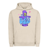 Pigment French Oak skeletor's cat Urban Hoodie - artisFamous