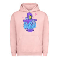 Pigment Salmon skeletor's cat Urban Hoodie - artisFamous
