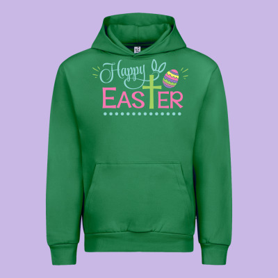 Happy Easter Urban Hoodie Designed By Artisfamous