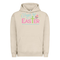 Pigment French Oak happy easter Urban Hoodie - artisFamous
