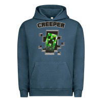 Pigment Midnight Navy creeper Urban Hoodie - artisFamous
