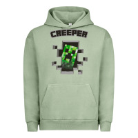 Pigment Oil Green creeper Urban Hoodie - artisFamous