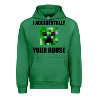 Emerald creeper meme Urban Hoodie - artisFamous