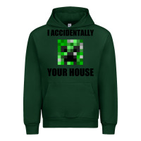 Forest Green creeper meme Urban Hoodie - artisFamous