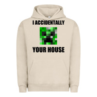 Pigment French Oak creeper meme Urban Hoodie - artisFamous