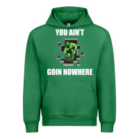Emerald creeper meme Urban Hoodie - artisFamous