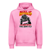 Fuchsia Pink funny mudding Urban Hoodie - artisFamous