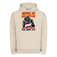 Pigment French Oak funny mudding Urban Hoodie - artisFamous