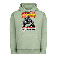 Pigment Oil Green funny mudding Urban Hoodie - artisFamous